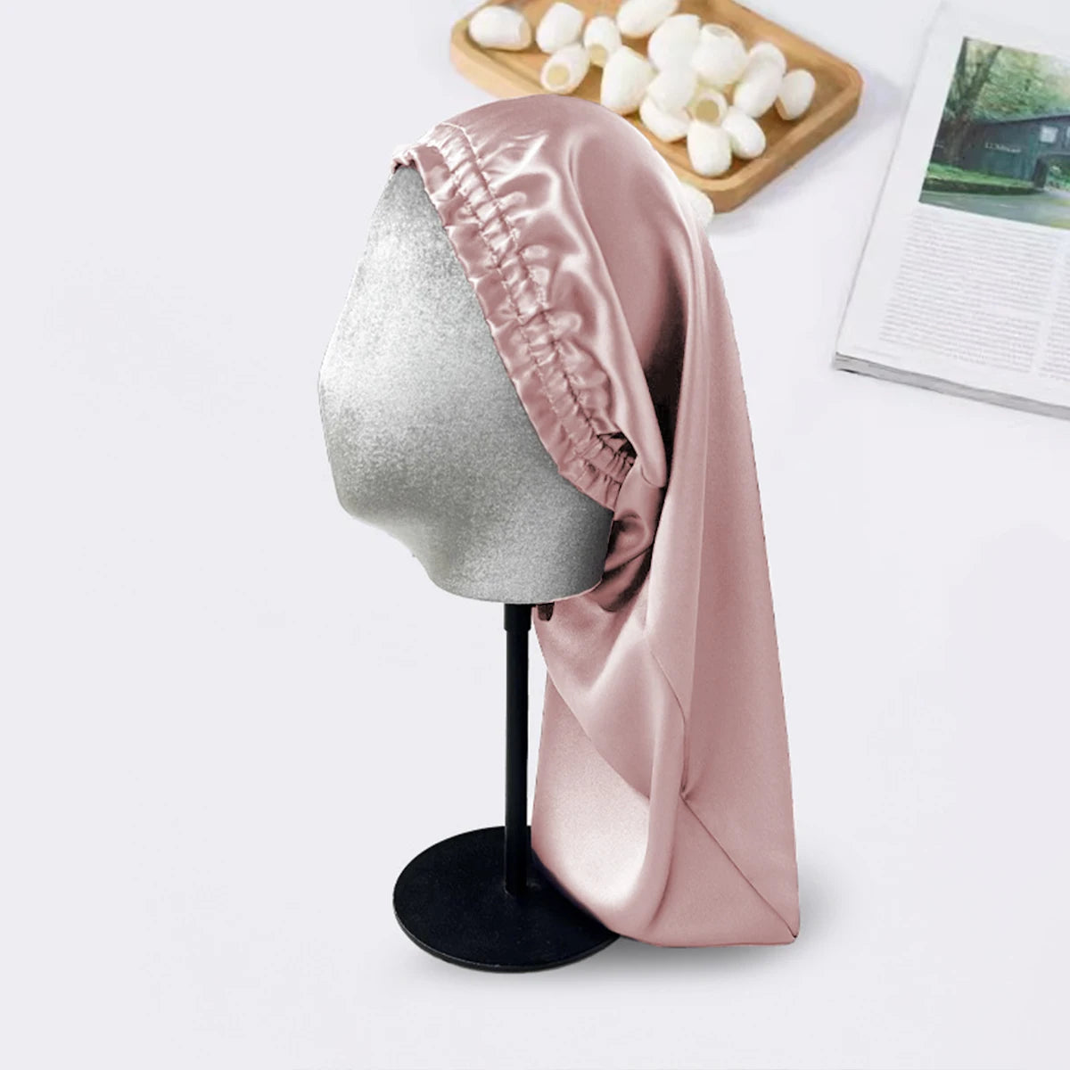 Bonnet de Sommeil en Soie 100% Naturelle